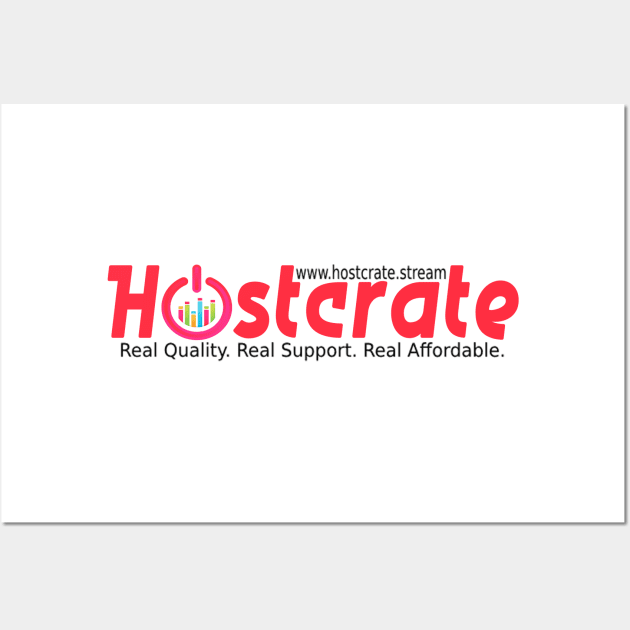 Hostcrate Brand Merch Light Wall Art by Hostcrate